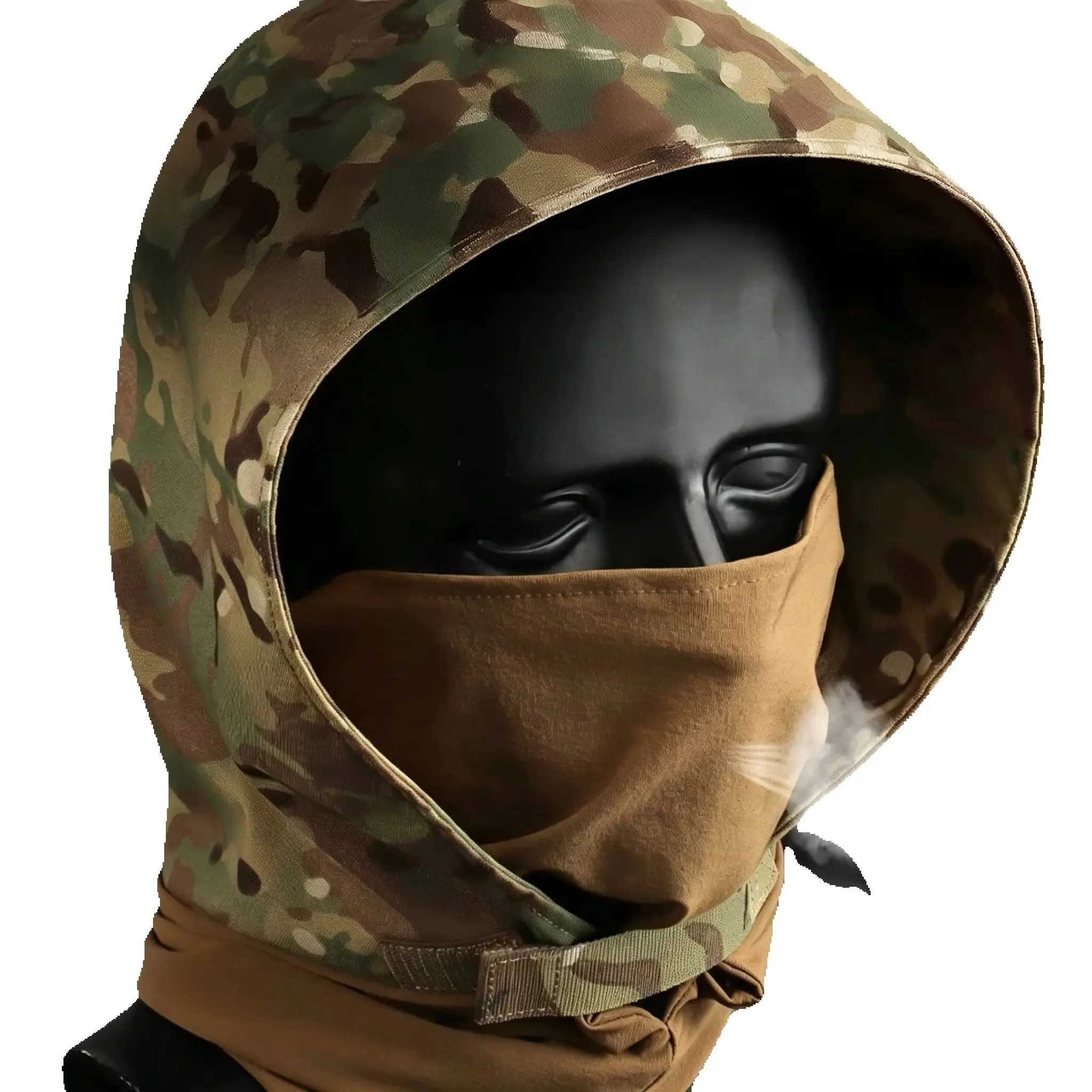 Gorro táctico de camuflaje transpirable con protección solar - imagen 5