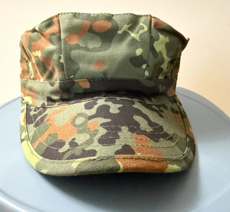 Gorra táctica alemana M43 octogonal camuflaje ripstop montaña - imagen 5