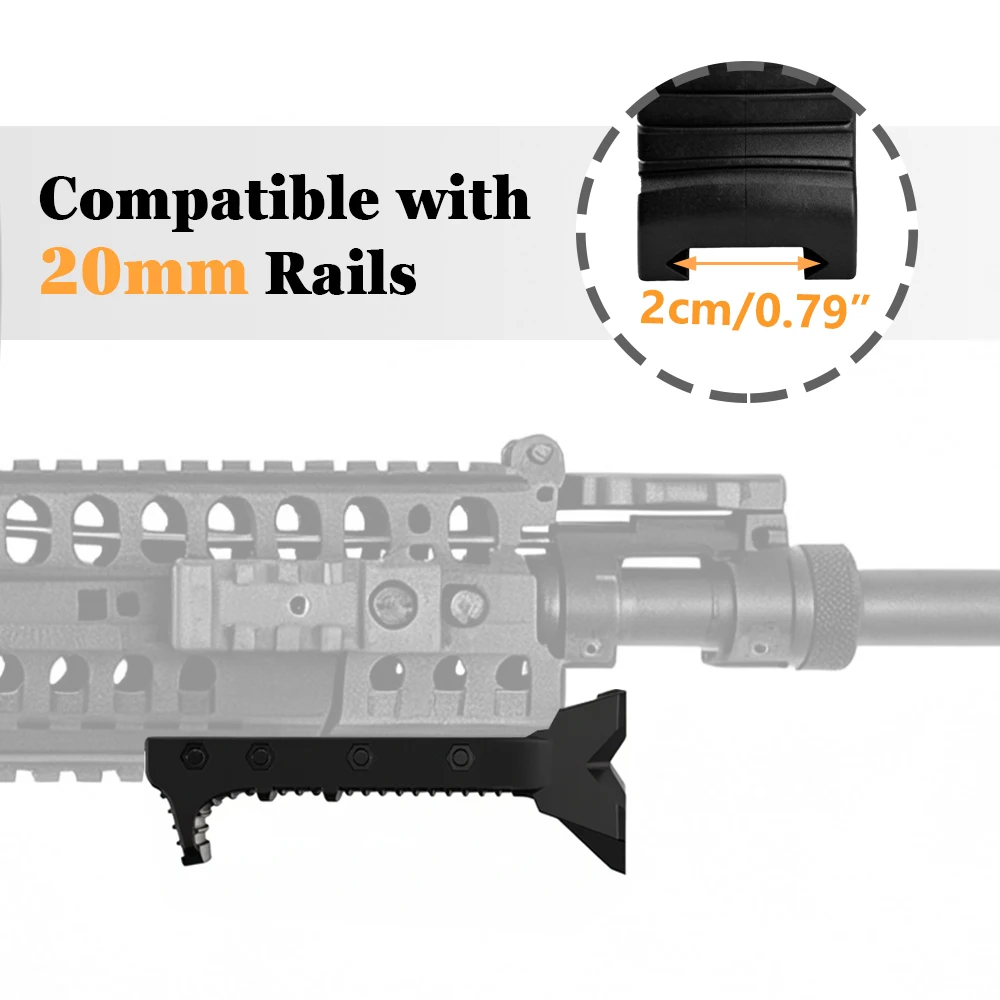 Estabilizador para rifle antideslizante Airsoft caza y tiro - imagen 4