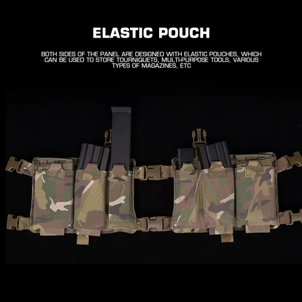 Alpha Chest Rig Táctico MOLLE con Liberación Rápida para Airsoft - imagen 3