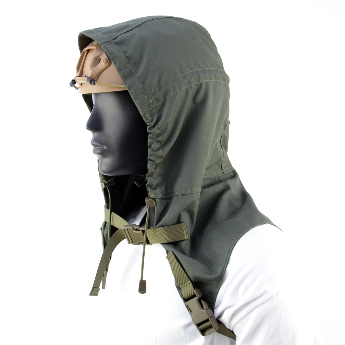 Traje Ghillie táctico ROCOTACTICAL ligero transpirable capucha camuflaje - imagen 2