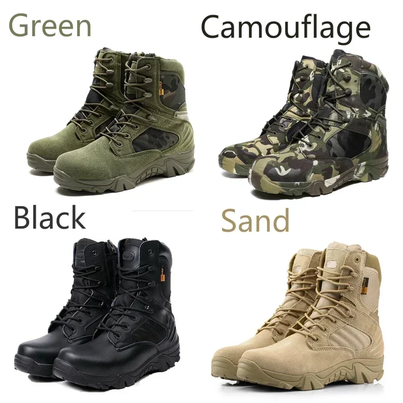 Botas tácticas impermeables de montaña para hombre