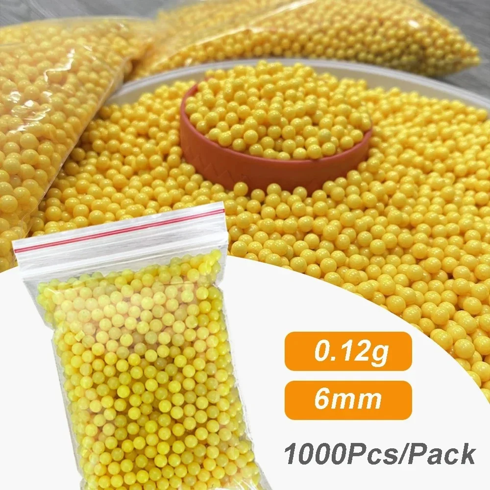 Bolas BB Airsoft 6 mm plástico alta precisión universal - imagen 2