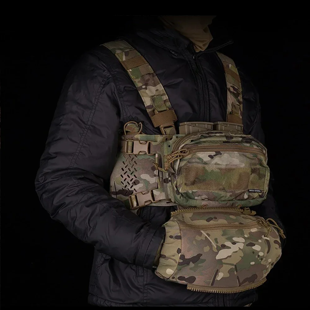 Stowable Bolsa calentadora de manos riñonera táctica para invierno - imagen 5