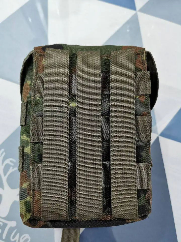 Bolsa en uso como accesorio en el equipo