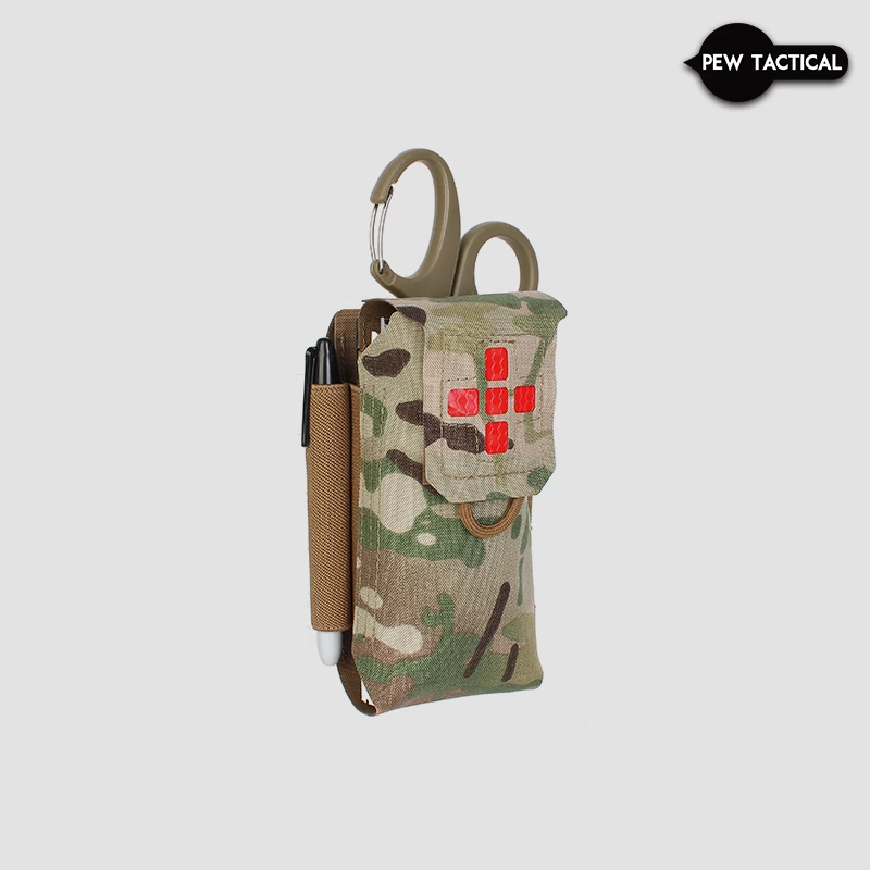 Pew Tactical botiquín médico MOLLE rojo – para Airsoft - imagen 5
