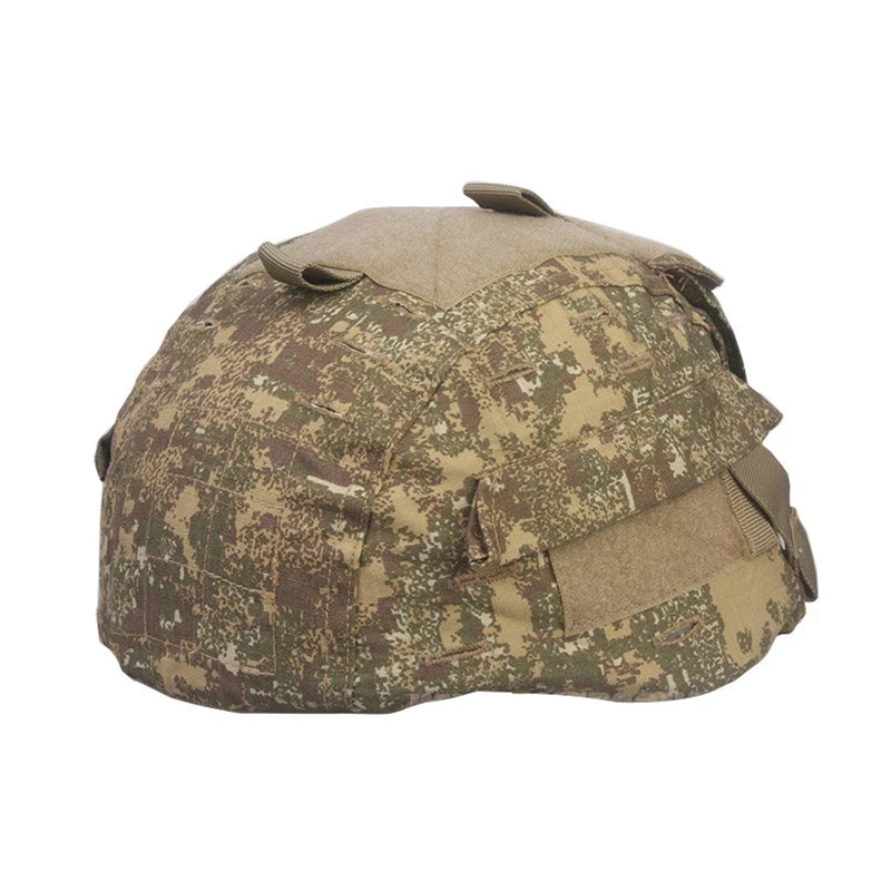 Funda Emersongear Gen.2 colocada sobre un casco MICH