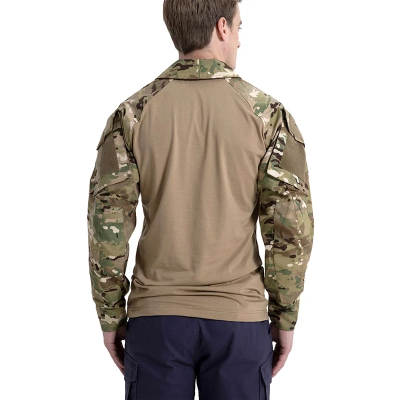 Camisa táctica de combate manga larga ripstop – Airsoft y caza outdoor