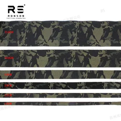 Correa de sujeción táctica en nailon camuflaje negro MC duradera