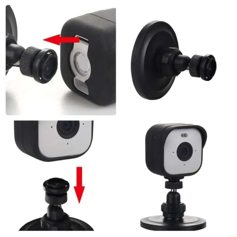 Soporte cámara de seguridad multifuncional con rotación completa - imagen 3