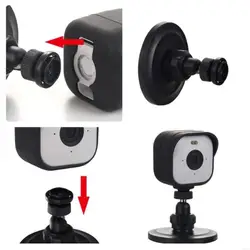 Soporte cámara de seguridad multifuncional con rotación completa