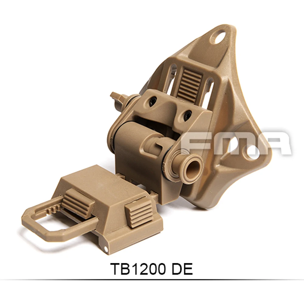 Soporte NVG Casco FMA L4G19 – Montura Plástica Táctica