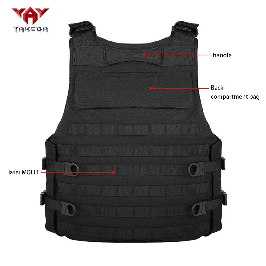 Sistema MOLLE del chaleco con bolsas modulares