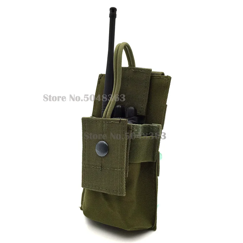 Porta walkie-talkie táctica MOLLE funda para radio de cinturón - imagen 3