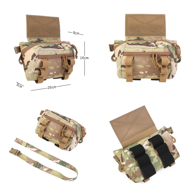 PEW TACTICAL SS Riñonera táctica multiusos tipo lonchera para chaleco - imagen 4