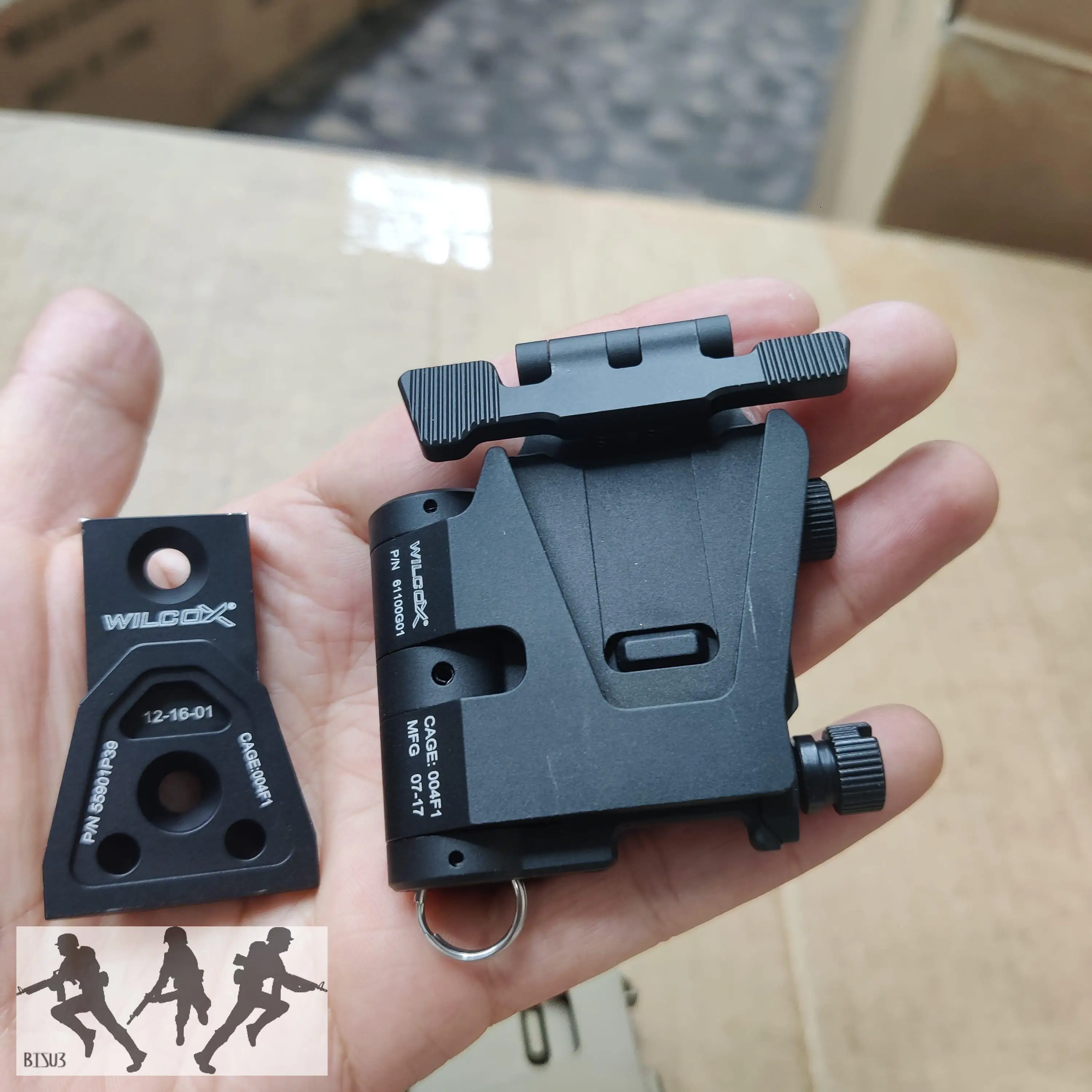 FMA soporte táctico abatible rápido para visor Eotech Aimpoint - imagen 5