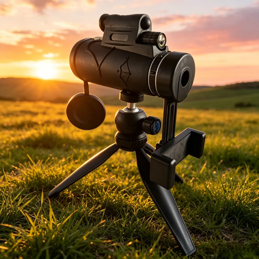 Portabl Powerful Monocular zoom larga distancia con trípode outdoor - imagen 5