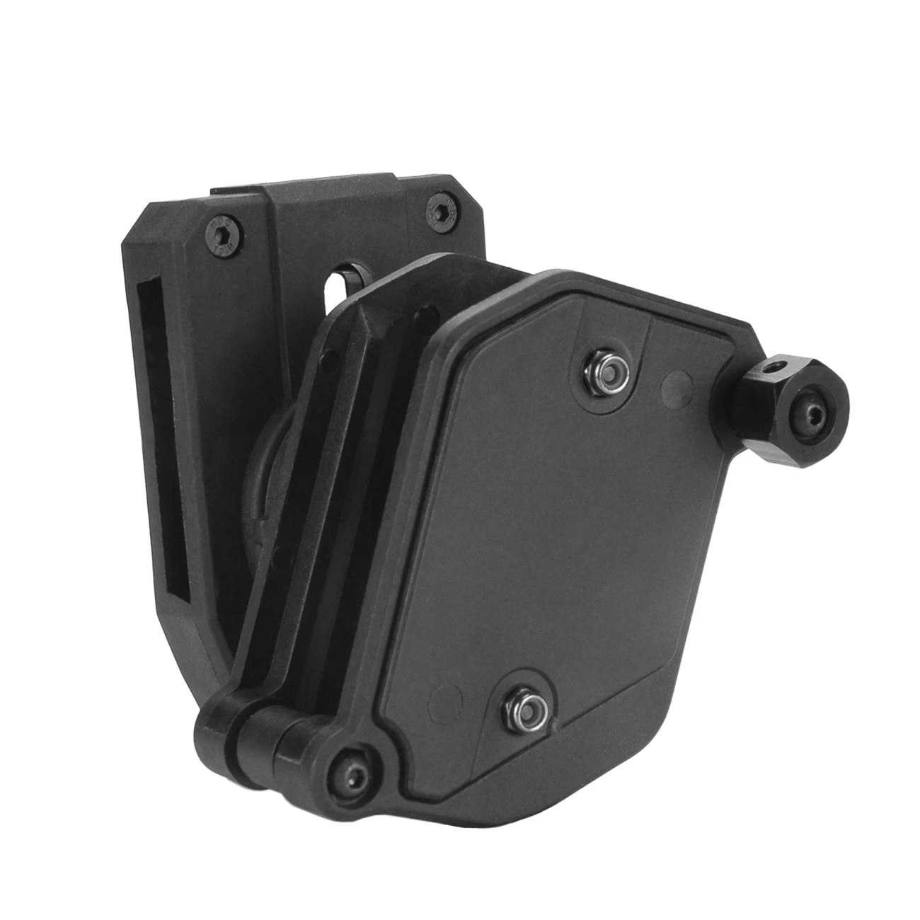 Pistolera KRYDEX montada en posición de uso