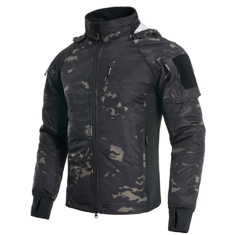 Chaqueta Táctica Camuflaje Polar para Caza y Senderismo - imagen 5