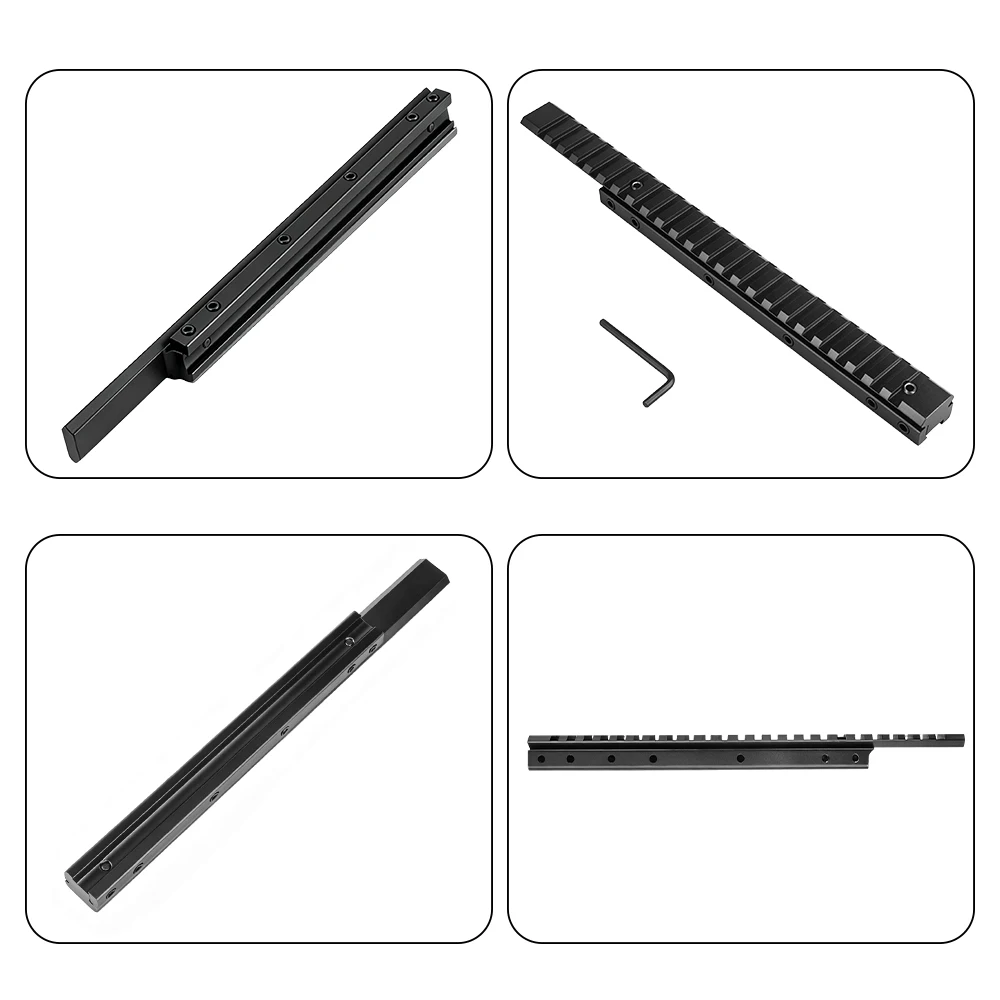 Adaptador Picatinny de perfil bajo para cola de milano de 11 mm - imagen 5