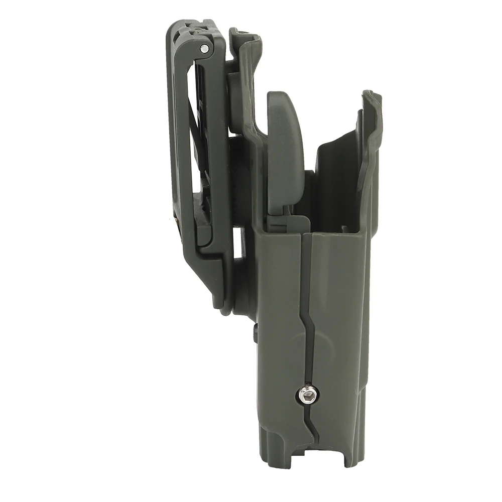 Funda táctica pistola Glock 19 con clip cinturón para airsoft y tiro - imagen 5