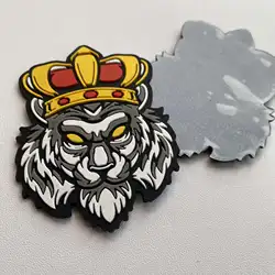 Parche PVC personalizado para logotipos en ropa, cuero y tela