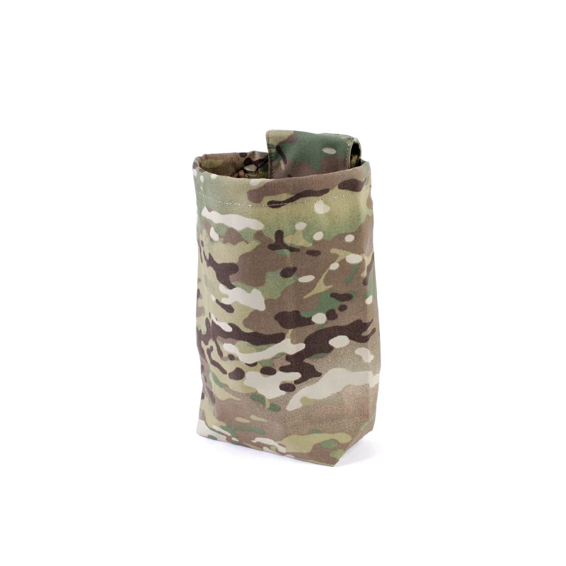 PEW-Mini bolsa basura táctica Airsoft enrollable con clip revista