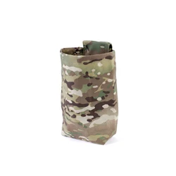 PEW-Mini bolsa basura táctica Airsoft enrollable con clip revista