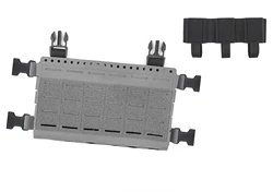 Chaleco táctico MK5 MOLLE porta placa negro