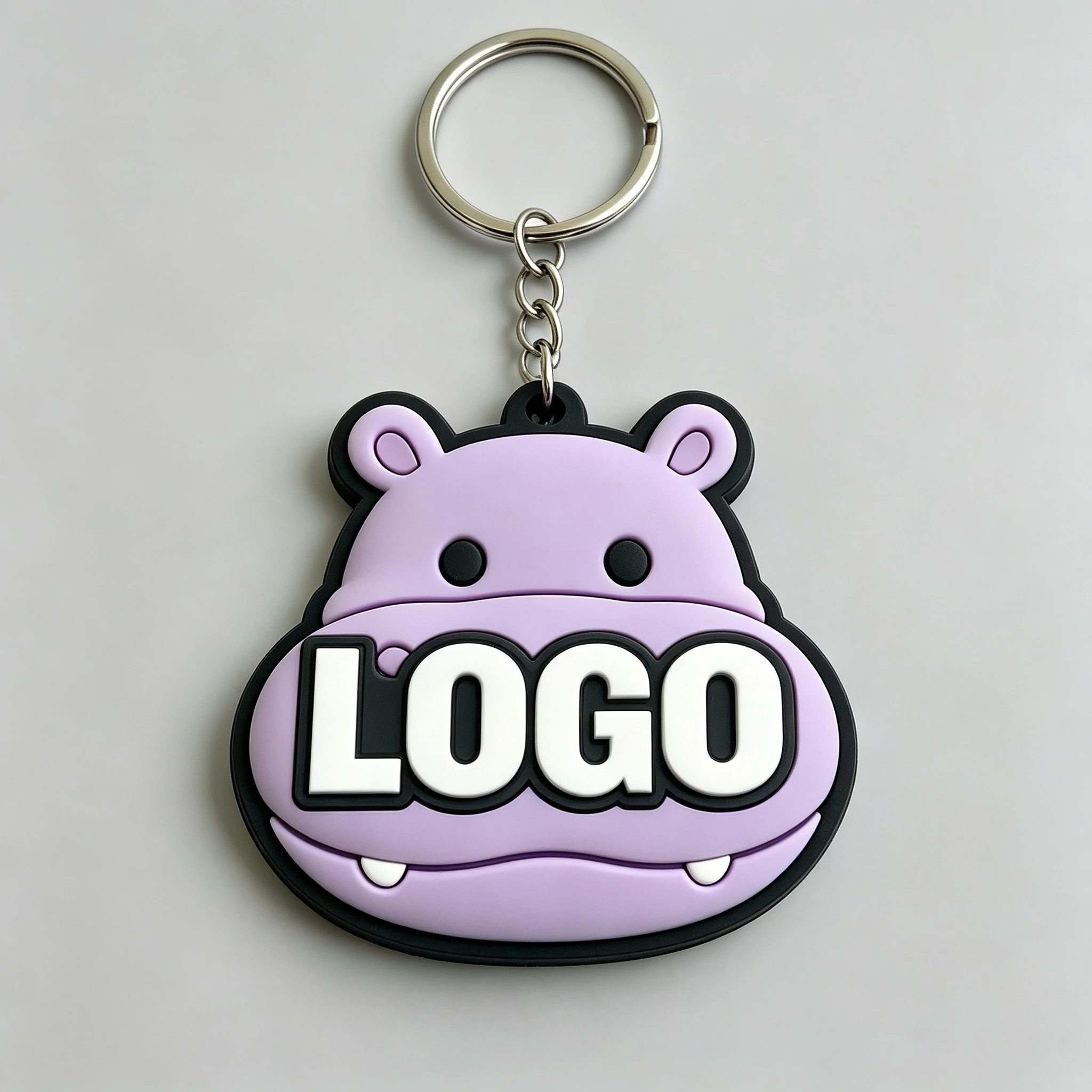 Llavero PVC personalizado con grabado logotipo empresa - imagen 5