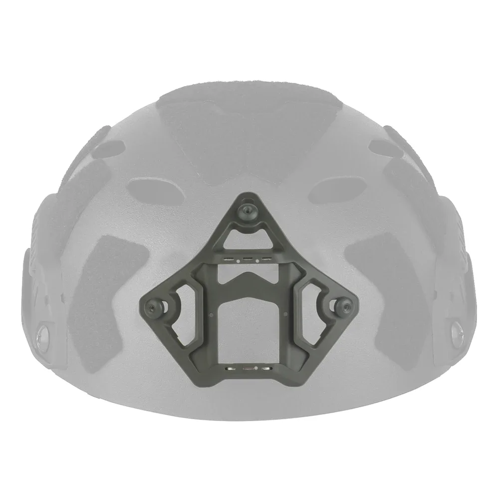 Soporte visión nocturna con luz para casco táctico coyote - imagen 5