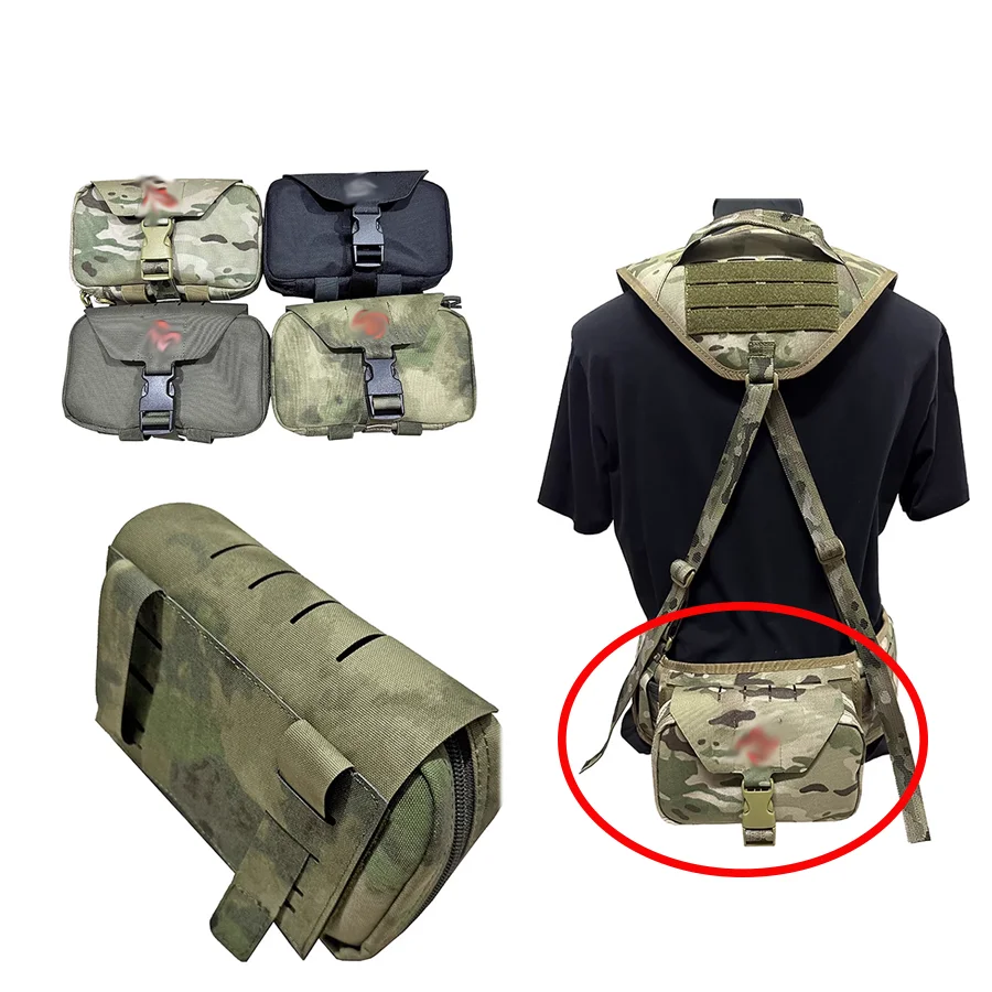 Bolsa táctica MOLLE liberación rápida para kit médico de emergencia - imagen 5