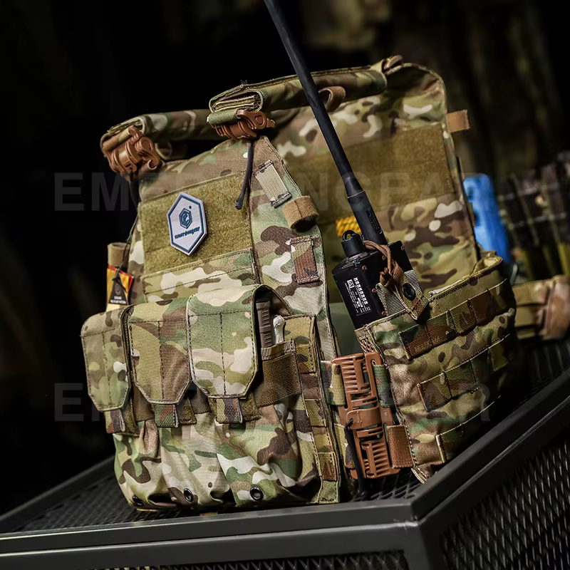 Chaleco táctico Emersongear portaplacas liberación rápida estándar - imagen 4