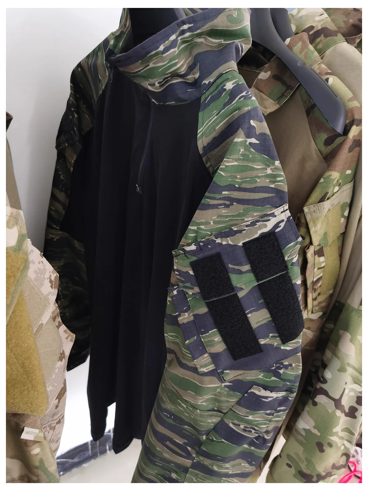 Abrigo militar G3 camuflaje ripstop todo terreno combate caza