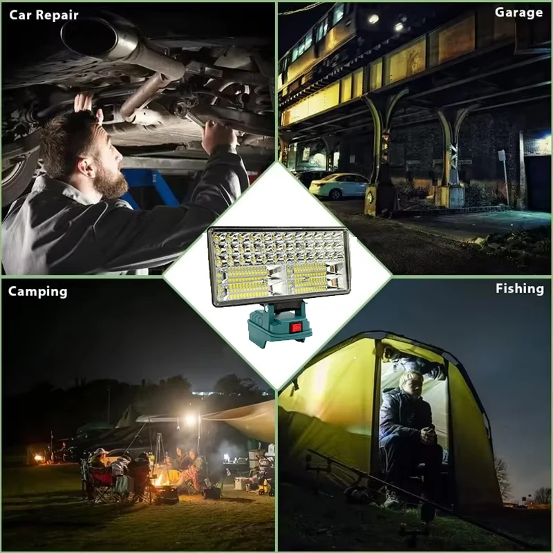 Lámpara LED de 8 pulgadas para trabajo