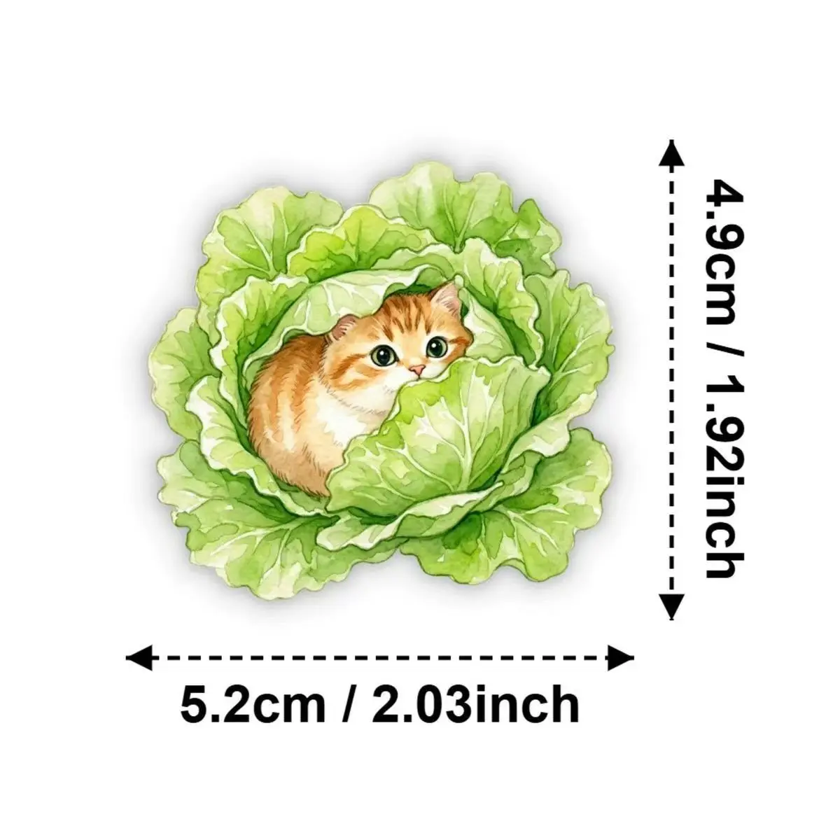 Pegatinas decorativas gatitos PET transparentes – Manualidades y diario - imagen 4