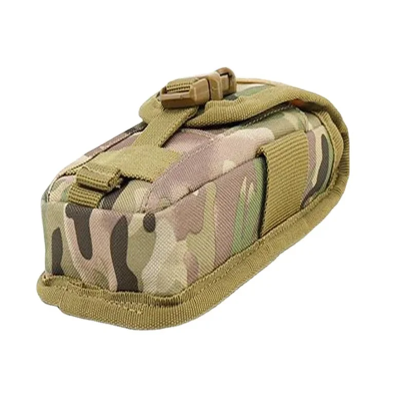 Riñonera táctica MOLLE camuflaje con bolsillos tarjetas y monedas - imagen 2