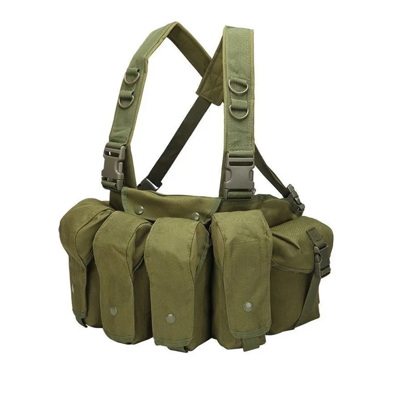 Porta cargadores MOLLE AK de desmontaje rápido para chaleco táctico - imagen 3