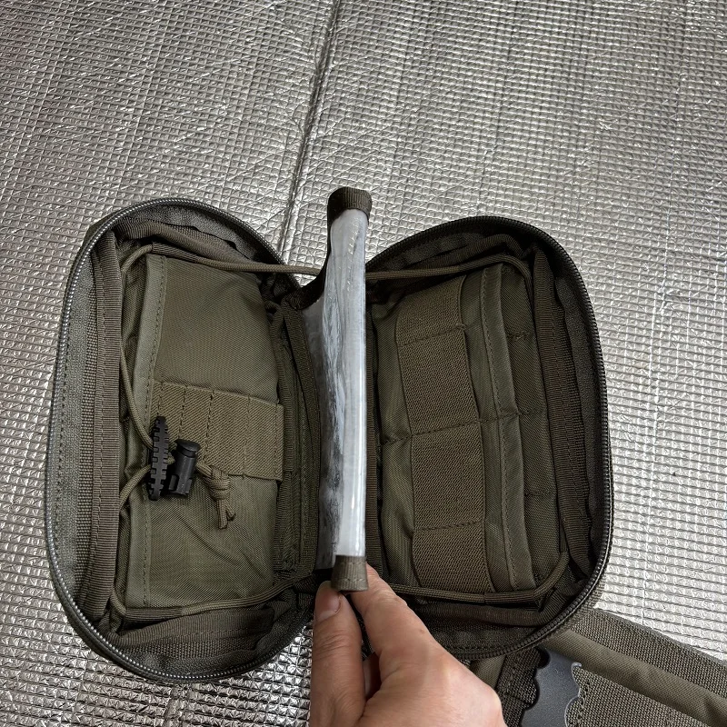 Bolsa táctica MOLLE para mapas de pecho, acceso rápido - imagen 5