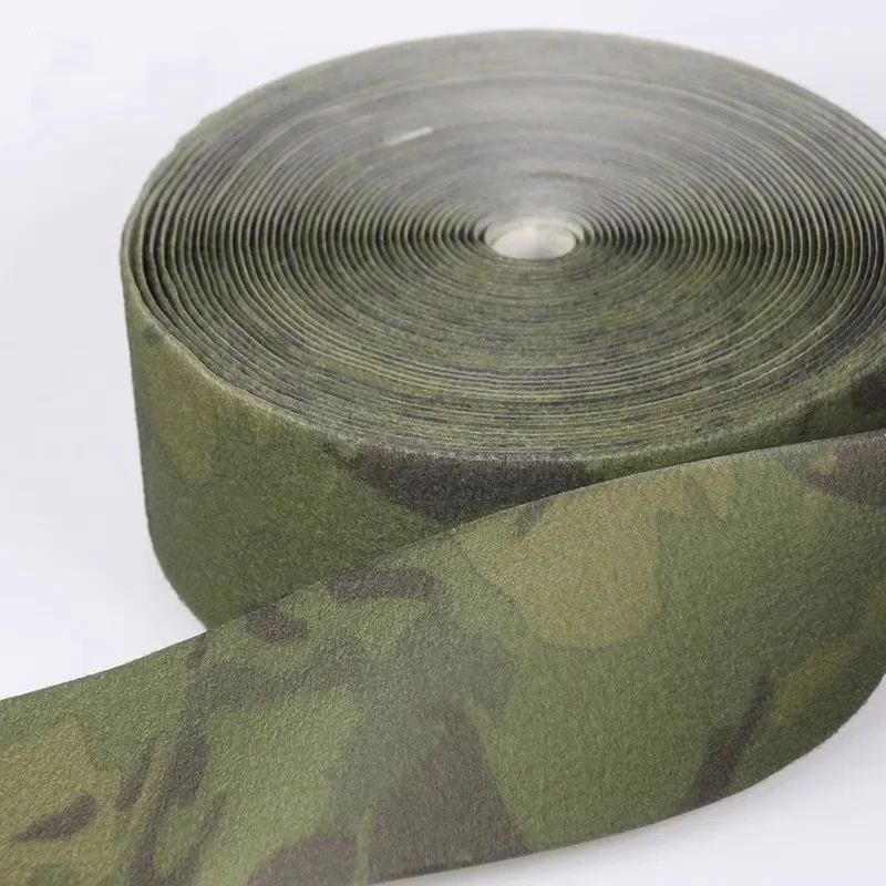 Cinta de velcro de camuflaje para equipo táctico