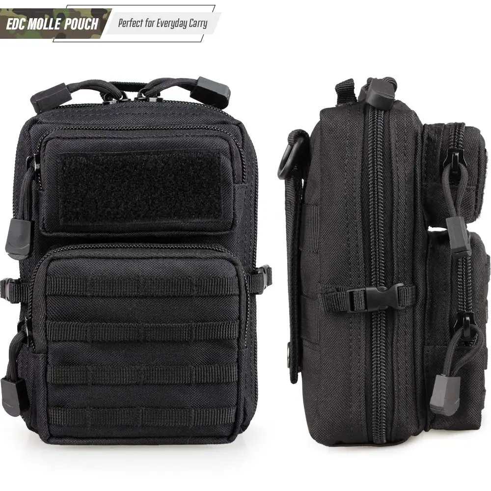 Mini bolsa táctica MOLLE EDC para cintura