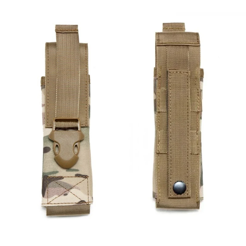 Bolsa táctica MOLLE de nailon para linterna, riñonera exterior - imagen 5