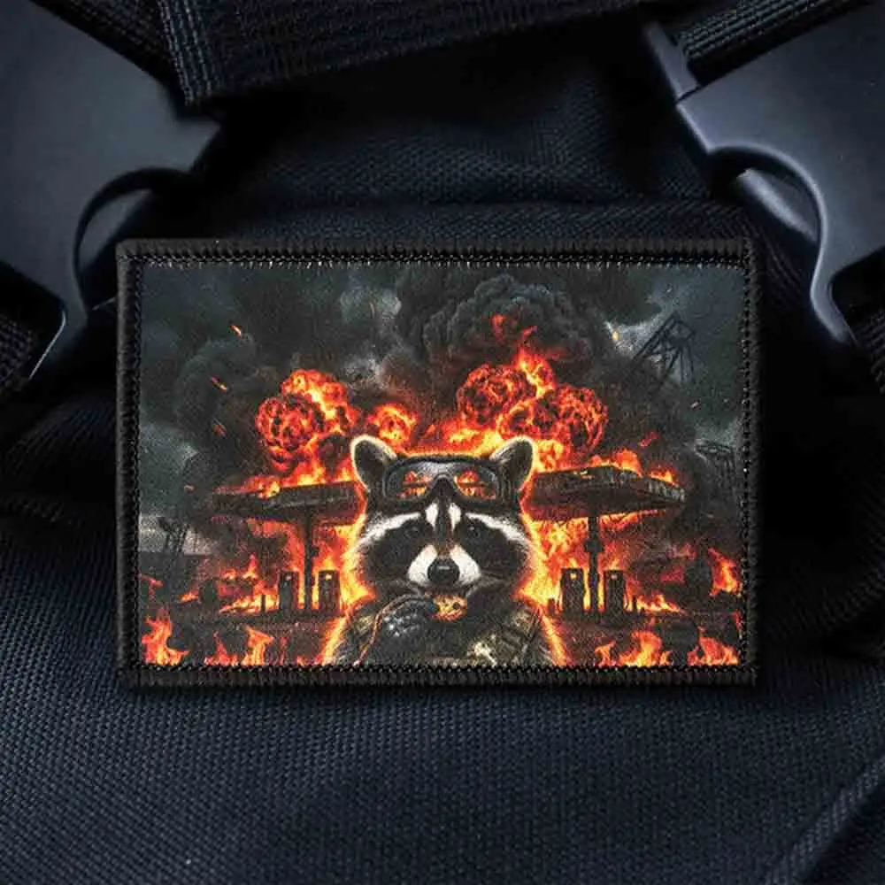 Parche colocado para personalizar mochilas y prendas