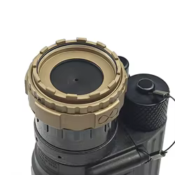 Protector de lente NVG aluminio PVS14/31 – visión nocturna