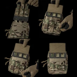 Panel adaptador MOLLE fijo para arnés de pecho y chaleco táctico