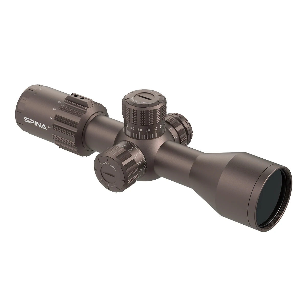 SPINA OPTICS GEN II ED 3-12x44 FFP – Mira telescópica con Zero Stop - imagen 2