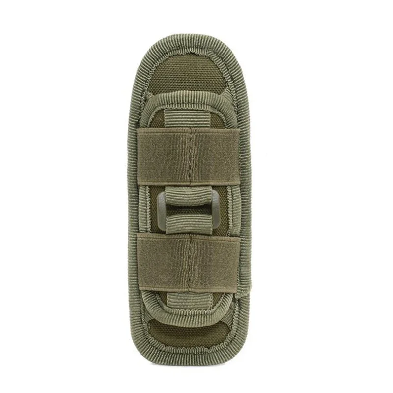 Funda táctica para linterna Molle giratoria de cinturón