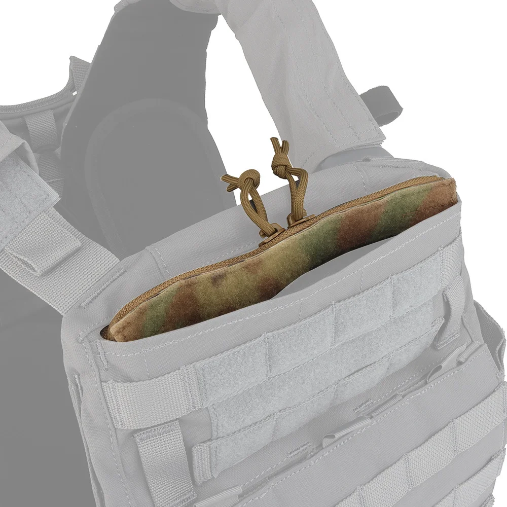 Portaplacas táctico Crye AVS con doble cremallera y bolsillo - imagen 3