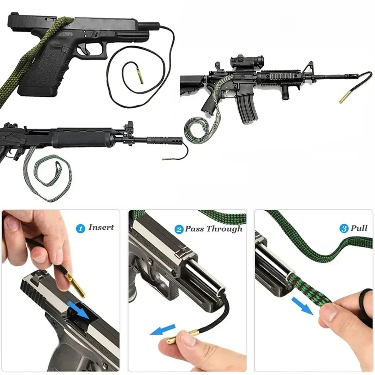 Opciones de calibre en el kit