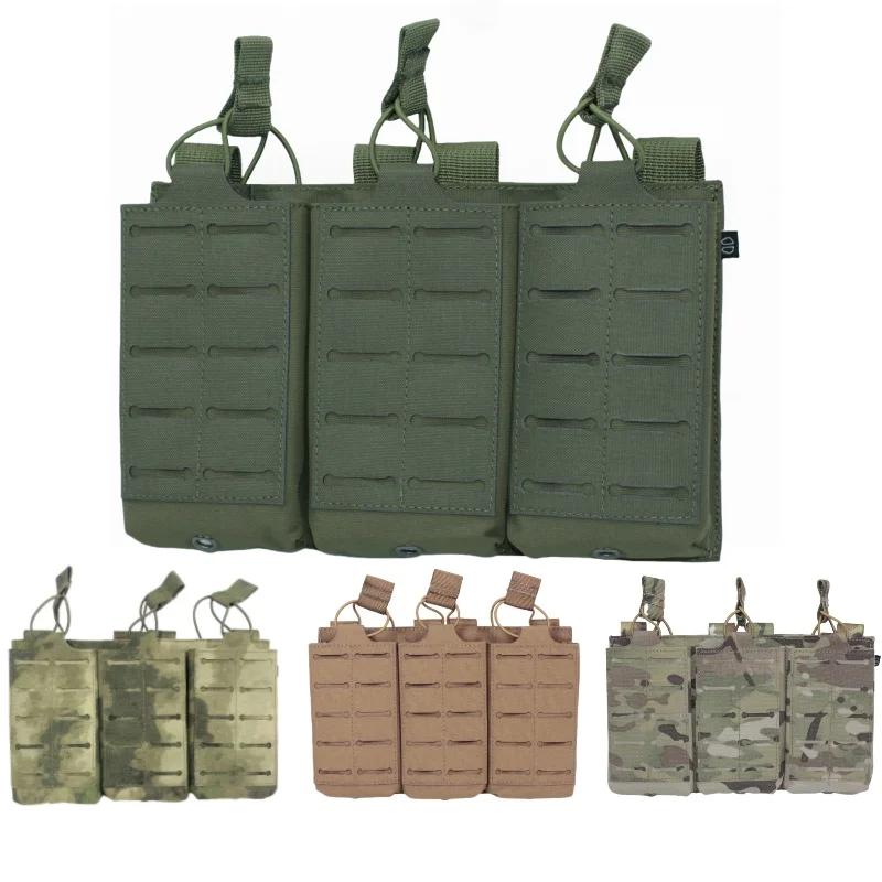 Bolsa táctica Triple Molle Mag para cargadores 7,62/5,56mm M4/AR